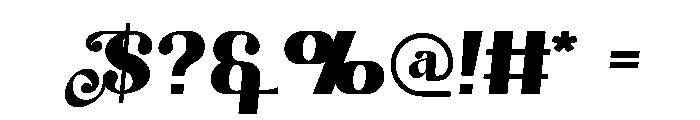 Brafio Font OTHER CHARS