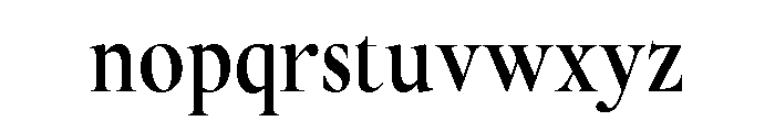 Bragget Font LOWERCASE
