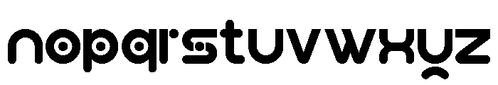 Bragob Regular Font LOWERCASE