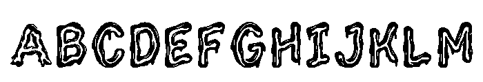Brahma Regular Font UPPERCASE
