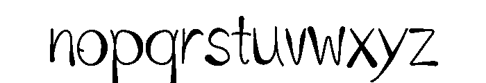Brahmacariya Font LOWERCASE