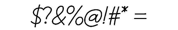 Brahmita Font OTHER CHARS