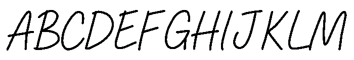 Brahmita Font UPPERCASE