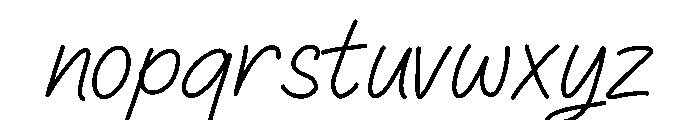 Brahmita Font LOWERCASE