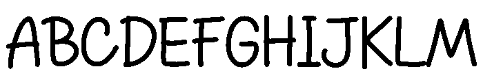 Brahmora Font UPPERCASE