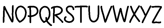 Brahmora Font UPPERCASE