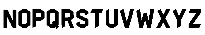 Braid Regular Font UPPERCASE