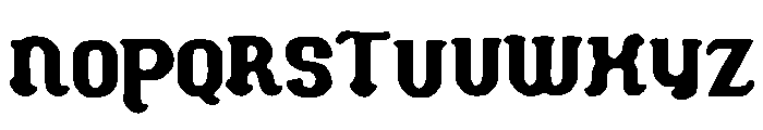 Braid Font LOWERCASE