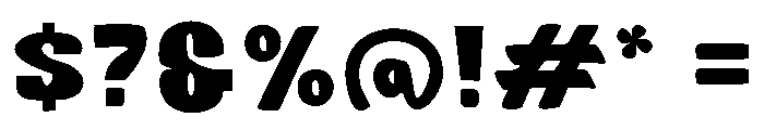 Brain Eater Regular Font OTHER CHARS