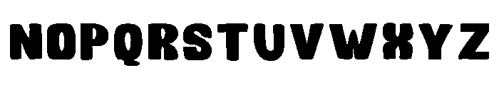 Brain Eater Regular Font LOWERCASE