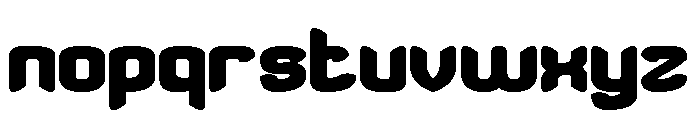 Brainwave Bold Font LOWERCASE