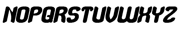 Brainwave Italic Font UPPERCASE