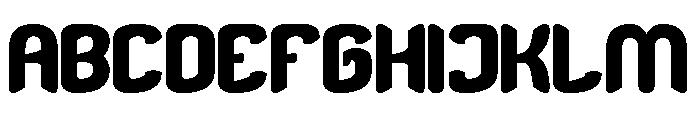 Brainwave Font UPPERCASE