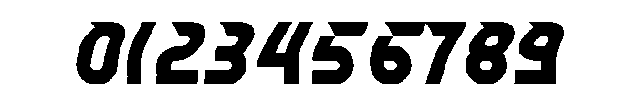 BrakingDrift Font OTHER CHARS