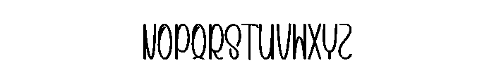 Bramble Berry Font LOWERCASE