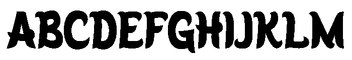 Bramble Joy Font UPPERCASE