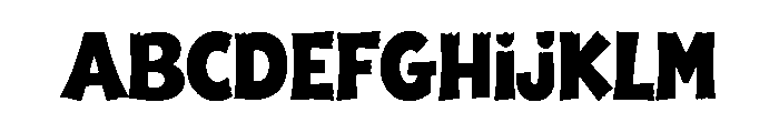 Bramblex Font UPPERCASE
