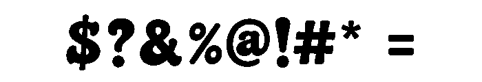 Bramello Font OTHER CHARS