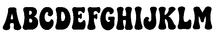 Bramello Font UPPERCASE