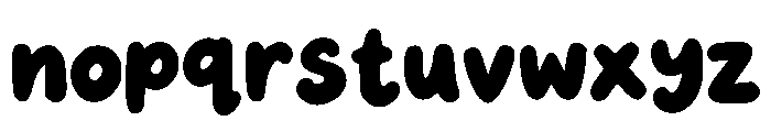 Bramivo Regular Font LOWERCASE