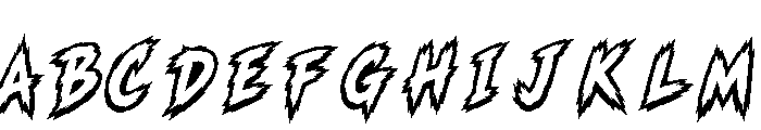 Brandal Legend Font UPPERCASE