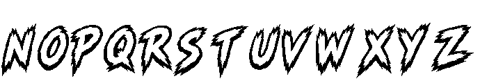 Brandal Legend Font UPPERCASE