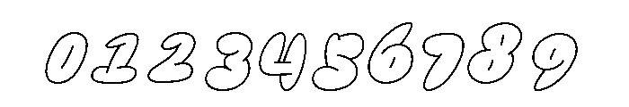 Brandbel Regular Font OTHER CHARS