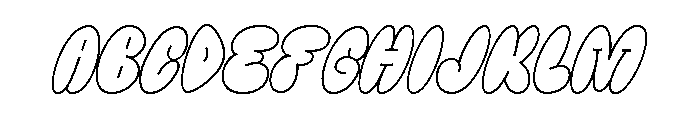 Brandbel Regular Font UPPERCASE