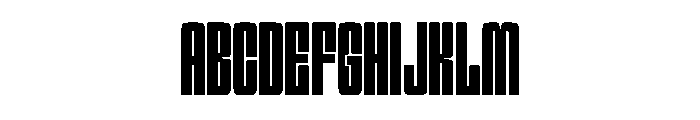 Brandear Regular Font UPPERCASE