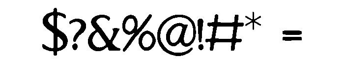 Brandon_Grotesque Font OTHER CHARS