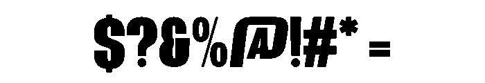 Brandson Regular Font OTHER CHARS