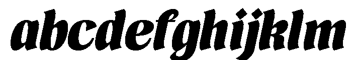 Brangkal Black Italic FONT