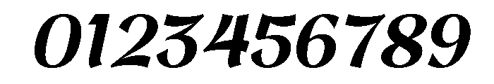 Brangkal Bold Italic Font OTHER CHARS