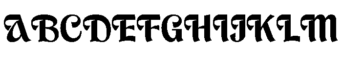 Brangkal Bold Font UPPERCASE