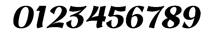 Brangkal Extra Bold Italic Font OTHER CHARS