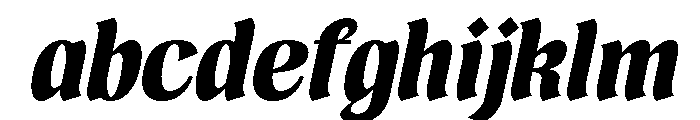 Brangkal Extra Bold Italic FONT