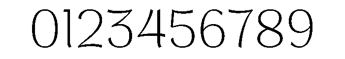 Brangkal Extra Light Font OTHER CHARS