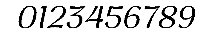 Brangkal Italic Font OTHER CHARS