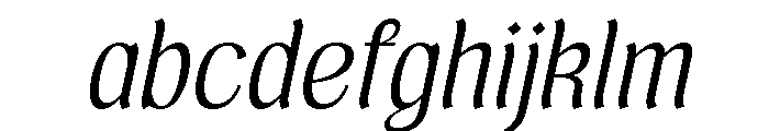 Brangkal Light Italic FONT