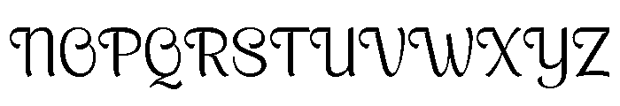 Brangkal Light Font UPPERCASE