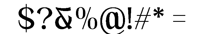 Brangkal Medium Font OTHER CHARS