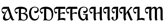 Brangkal Medium Font UPPERCASE