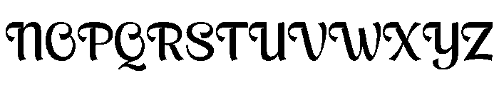 Brangkal Medium Font UPPERCASE