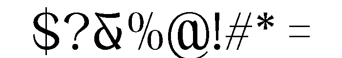 Brangkal Regular Font OTHER CHARS