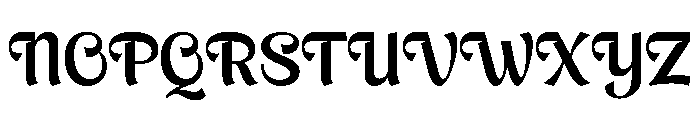 Brangkal Semi Bold Font UPPERCASE