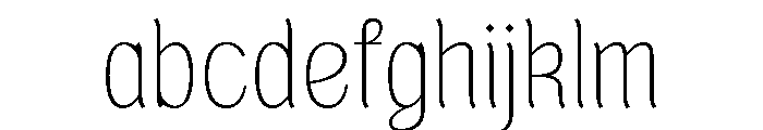 Brangkal Thin FONT