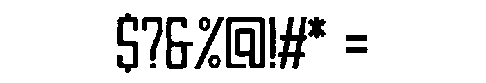 Branson Font OTHER CHARS