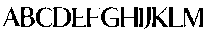 Brantley Font UPPERCASE