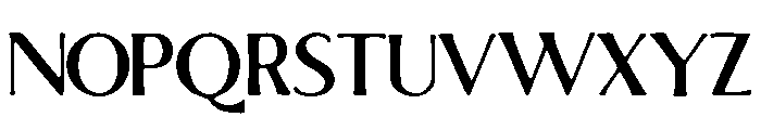 Brantley Font UPPERCASE