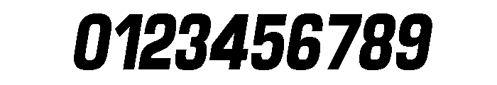 Braskion Black Cond Obliq Font OTHER CHARS